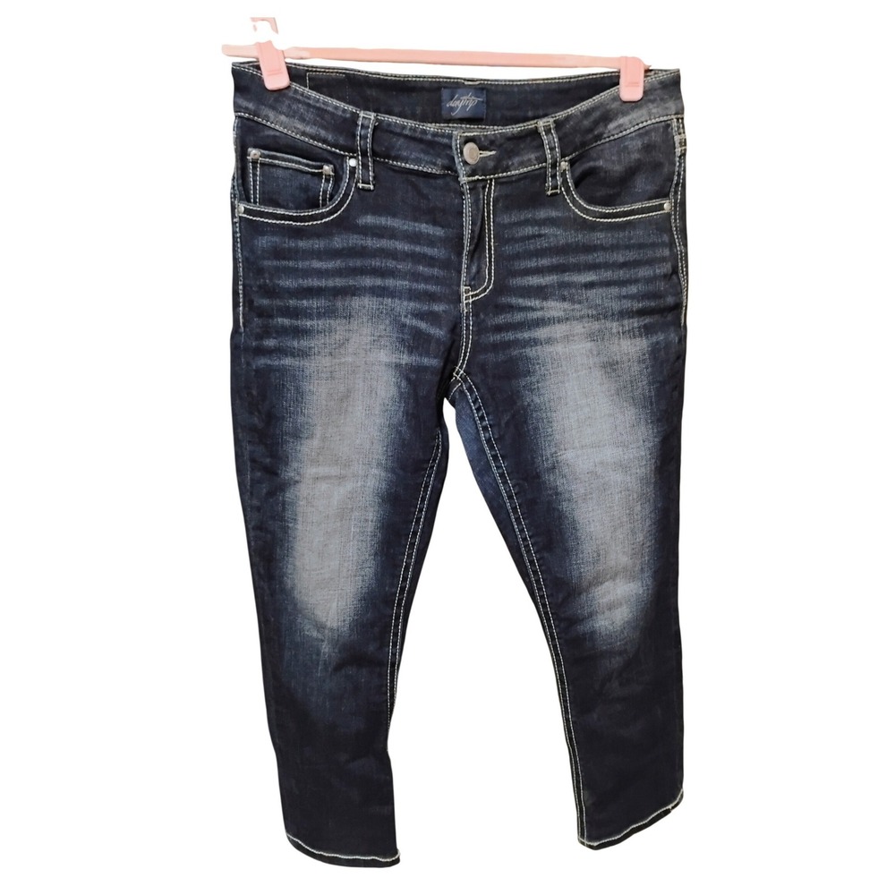 Daytrip‎ Virgo Women's Jeans Size 30 Dark Wash Mid Rise Bootcut Stretch